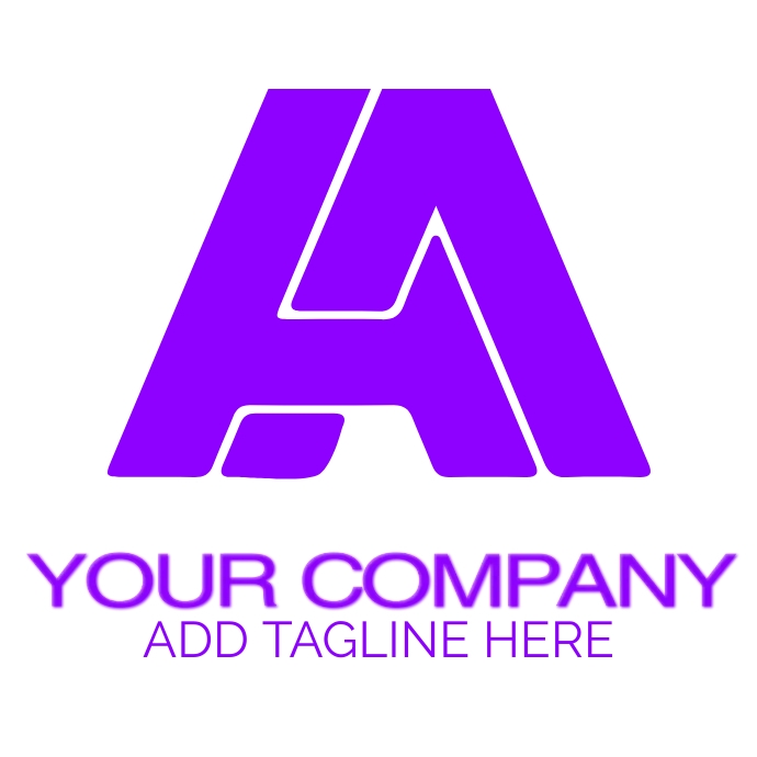 A letter Logo A logo a symbol logo Template PosterMyWall